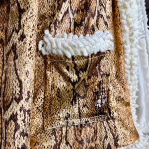 *Only 2 Left* Python SHAG Coat