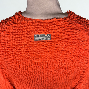 *Only 2 Left* Reversible Tangerine SHAG Coat