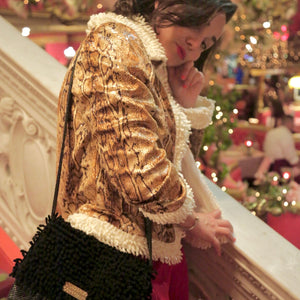 *Only 2 Left* Python SHAG Coat